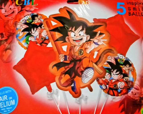 Kit Decoracion Dragon Ball Goku Fiestas Cumpleaños Infantil miniatura 3