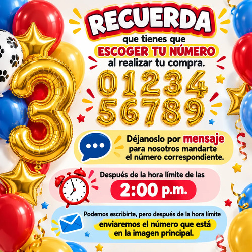 Kit Decoracion Huellitas De Amor Cumpleaños Perruno Fiesta Marron miniatura 3