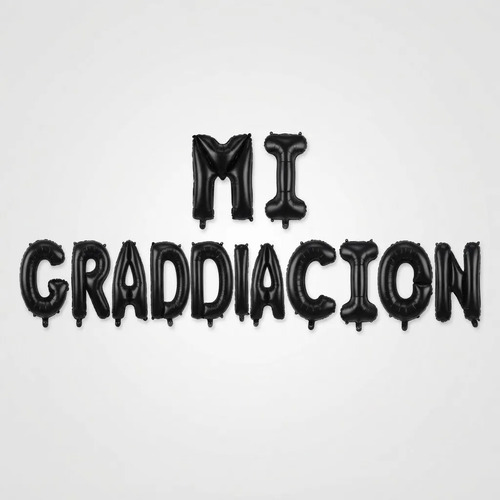 Kit Decoración Graduación Globos Fiesta Grado 64 Pzs miniatura 4