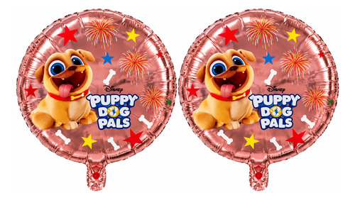Kit Decoracion Huellitas De Amor Cumpleaños Perruno Fiesta Marron miniatura 4