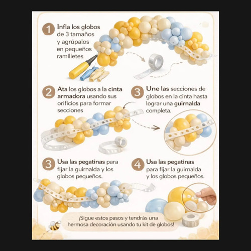 Kit Decoracion Payaso Plim Plim Cumpleaños Globo Fiesta miniatura 9