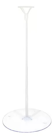 Soporte Globos Base 72cm Altura Centro De Mesa Premium Transparente Pvc miniatura 5