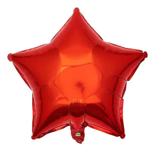 Decoracion Globos Sencilla Estrellas Y Corazón Confeti 14u Rojo miniatura 3
