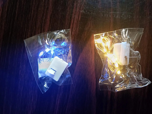 Luces Microled De Hada Para Decoración Blanco 3v miniatura 5