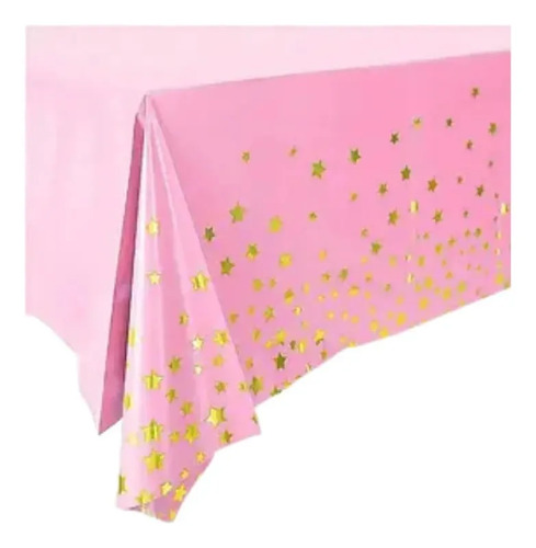 Mantel Fiesta Metalizado Rectangular 1.37m X 1.83m Estrellas miniatura 14