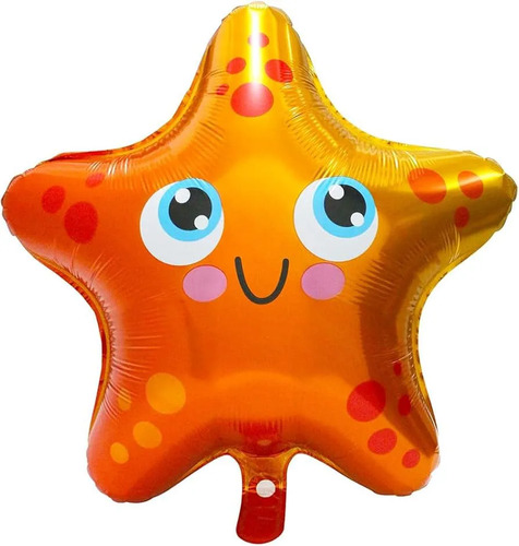 Kit Animales Marinos Globos Decoracion Cumpleaños 5 Pzs Multicolor miniatura 3