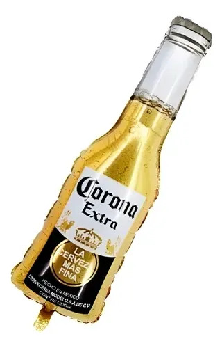 Set Decoracion Cumpleaños Hombre Cerveza Corona Globo Fiesta miniatura 5