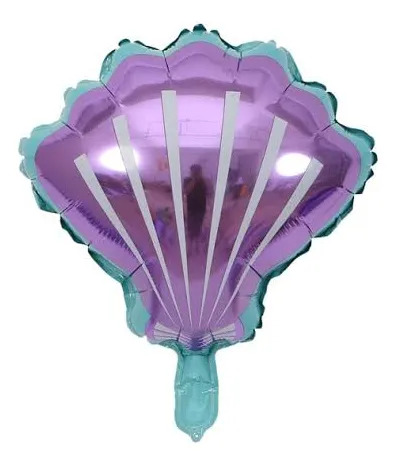 Kit Decoracion Sirenita Ariel Cumpleaños Globos Fiesta miniatura 4