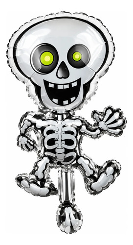 Kit Decoracion Feliz Halloween Globos Fiesta 114 Pzs miniatura 4