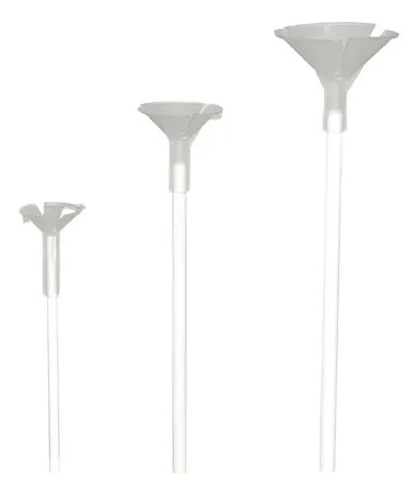 Soporte Globos Base 72cm Altura Centro De Mesa Premium Transparente Pvc miniatura 6